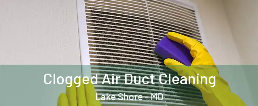  Clogged Air Duct Cleaning Lake Shore - MD