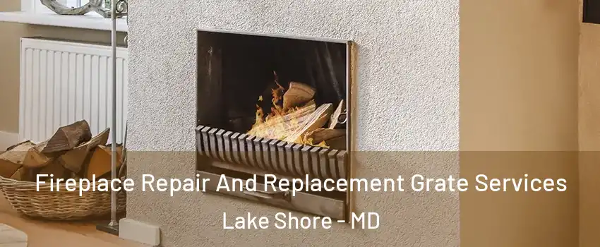 Fireplace Repair And Replacement Grate Services Lake Shore - MD