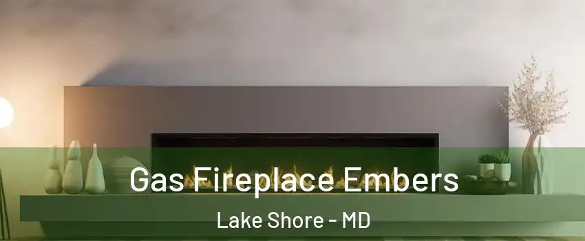  Gas Fireplace Embers Lake Shore - MD