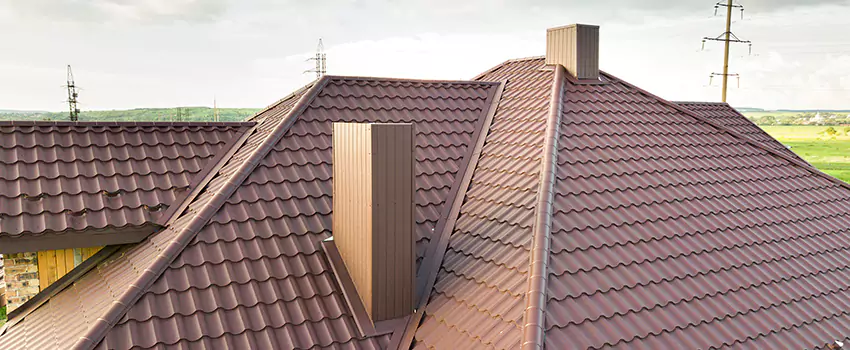 Residential Chimney Flashing Restoration in Lake Shore, MD