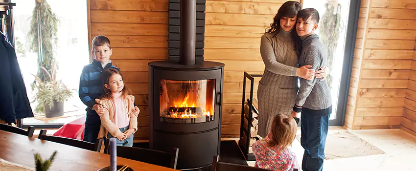 Morso Cast Iron Fireplace Insert Installation in Lake Shore, Maryland