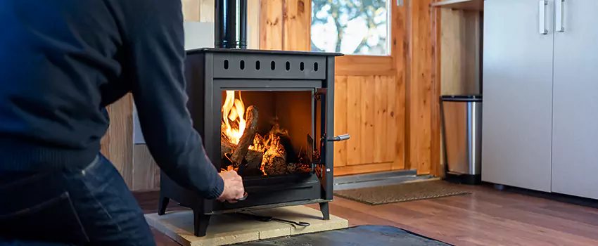 Open Hearth Wood Fireplace Installation in Lake Shore, MD