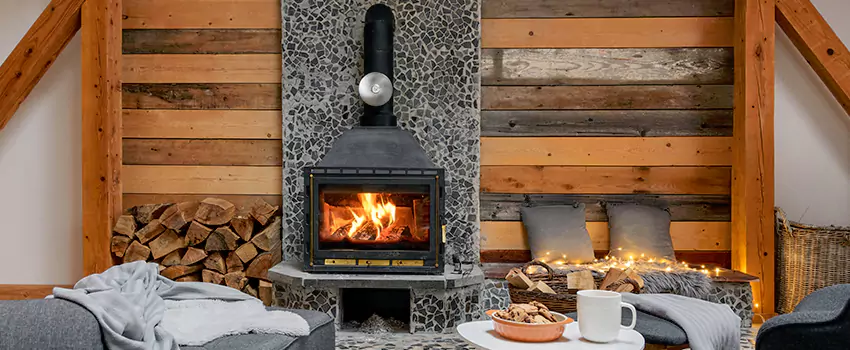 Thelin Hearth Products Direct Vent Gas Stove Fireplace Inspection in Lake Shore, Maryland
